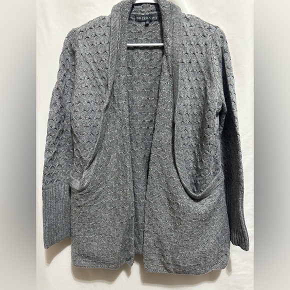 Brixon Ivy Charcoal Knit Top - Picture 1 of 6